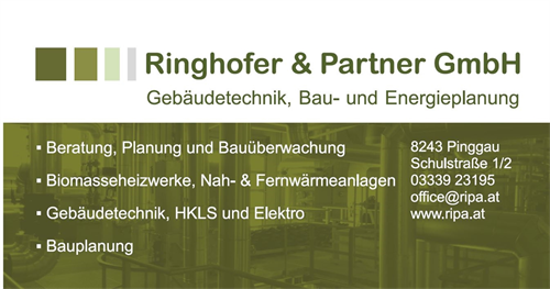 Logo für Ringhofer & Partner GmbH